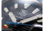 AquaRacer Calibre 5 SS Blue Ceramic Bezel V6F 1:1 Best Edition Black Dial on Black Nylon Strap A2824