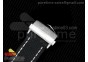 AquaRacer Calibre 5 SS V6F 1:1 Best Edition White Textured Dial on Black Nylon Strap A2824