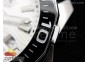 AquaRacer Calibre 5 SS V6F 1:1 Best Edition White Textured Dial on Black Nylon Strap A2824