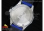 Aquaracer 300m Calibre 5 SS Blue Bezel Blue Textured Dial on Blue Nylon Strap NH35A