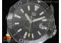 Aquaracer 300m Calibre 5 SS Black Bezel Black Textured Dial on Black Nylon Strap NH35A