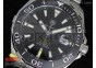 Aquaracer Calibre 5 SS Black Dial on SS Bracelet JAP Quartz