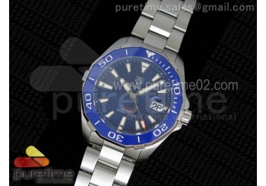 Aquaracer Calibre 5 SS Blue Dial on SS Bracelet JAP Quartz