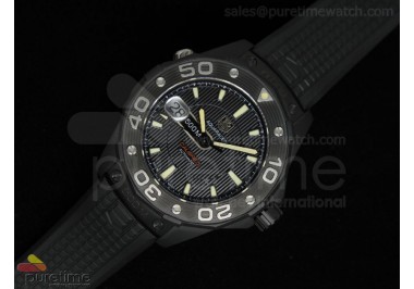 Aquaracer 500m PVD Black Dial Rubber Strap SW-200