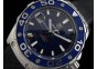 Aquaracer 500M Calibre 5 SS Blue Dial on Rubber Strap A2824