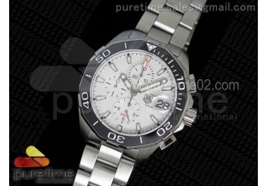 Aquaracer 300M Chronograph SS Grey Dial on SS Bracelet JAP Quartz