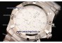 Aquaracer Chrono SS White Dial on Stainless Steel Bracelet - Swiss Chrono Quartz