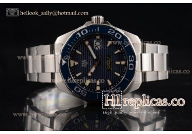 Tag Heuer Aquaracer Calibre 5 Swiss ETA 2824 Automatic Steel Blue Dial