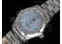 Aquaracer Ladies SS Blue MOP Dial SS Bezel on Bracelet Swiss Quartz