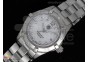 Aquaracer Ladies SS White MOP Dial SS Bezel on Bracelet Swiss Quartz