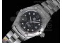 Aquaracer Ladies SS Black Dial SS Bezel on Bracelet Swiss Quartz