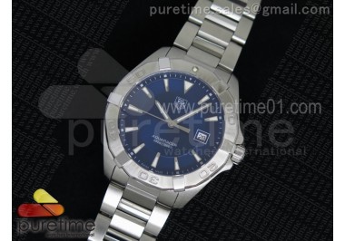 Aquaracer Calibre 5 SS Blue Dial on SS Bracelet Jap Quartz