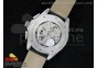Carrera Calibre 36 SS Black Dial on Black Leather Strap Jap Quartz