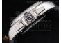 Grand Carrera Calibre 36 SS 44mm White Dial on Black Rubber Strap Jap Quartz