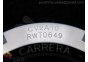 Carrera CAL1887 Chronograph SS Black Dial with RG Markers on SS Bracelet A7750