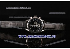 Mikrograph Chrono SS Black Dial - OS10 Quartz