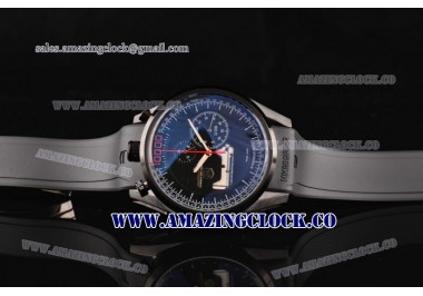 Mikrogirder 10000 PVD Black Dial on Black Rubber Strap - OS10 Quartz