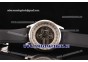 Mikrogirder 2000 Chrono SS Black/White Dial on Black Rubber Strap - OS10 Quartz