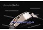 Mikrogirder 2000 Chrono SS Black/White Dial on Black Rubber Strap - OS10 Quartz