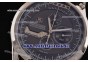 Mikrogirder 2000 Chrono SS Black Dial on Black Rubber Strap - OS10 Quartz