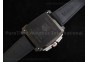 Monaco LS Calibre 12 Quartz PVD White on Black Leather Strap