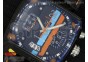 Monaco Twenty-Four Gulf PVD Black Dial on Black Leather Strap Jap Quartz