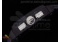 Monaco Mikrograph PVD Black Dial on Black/Orange Leather Strap Jap Quartz