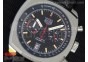 Monza SS Calibre 17 Black Dial on Black Leather Strap Jap Quartz