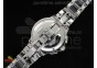 Formula 1 Lady Chrono SS/Black Ceramic Black Dial Diamond Markers on Bracelet Swiss Ronda Quartz