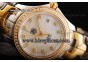 Tag Heuer Link Ladies WJF1354-BB0582 Swiss Quartz Two Tone/Diamond White Mop Dial